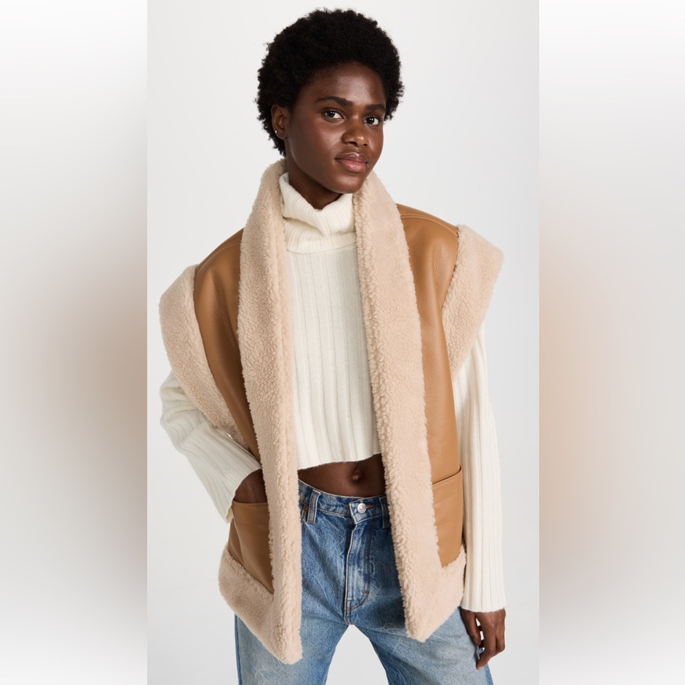 A.L.C Shearling Vest